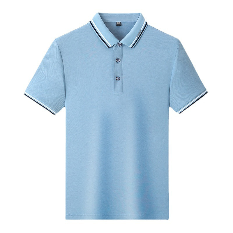 Men Classic Short Sleeve Collared Shirt - Casual Fit